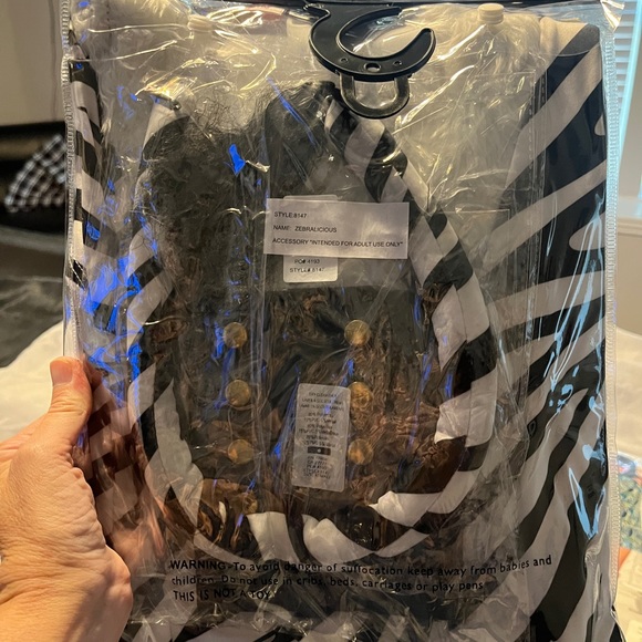 NWT DREAMGIRL ZEBRALIOUS +14 yo costume - Picture 4 of 5